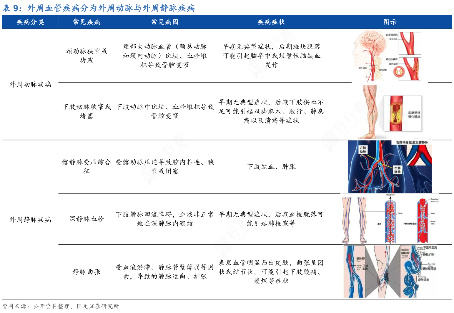 想请教下各位外周血管疾病分为外周动脉与外周静脉疾病的情况_行行查_行业研究数据库